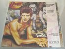 David Bowie Diamond Dogs Sealed Clear Vinyl Record LP USA 1990 Numbered Limited