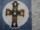1 x VINYL GUNS AND ROSES SHAPE SWEET CHILD O MINE GEFFEN 1987 kiss