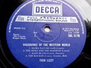 THIN LIZZY Vagabonds Of The Western World 1973 UK DECCA 1st PRESS + INSERT