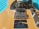 PINK FLOYD Roger WATERS hand signed live guitar FENDER squier collectors tour 18