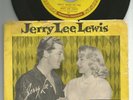 ROCKABILLY w/ PIC SLEEVE- JERRY LEE LEWIS GREAT BALLS OF FIRE  HEAR 1957 SUN 281