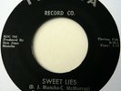 EMANUEL LASKEY - SWEET LIES / PEACE LOVING MAN  U.S.A. THELMA RECORDS MINT- £100
