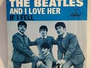Beatles IF I FELL / AND I LOVE HER (PICTURE SLEEVE ONLY) #5235 ABOUT VG++ COPY