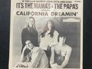 Mamas and the Papas - California Dreamin' RARE PROMO Picture Sleeve 45