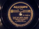 78 RPM -- Jimmie Rodgers, Bluebird 7600 , EE+ Country - 1st issue both sides