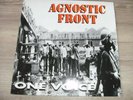 AGNOSTIC FRONT - One Voice  VINYL LP 1992 