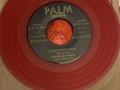 The Mello-Chords  I'm So All Alone / A Teardrop Falls 45 Rpm Red Vinyl Palm