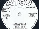 Ben E. King - I Can't Break The News To Myself / Something New To Do .. - d8100d