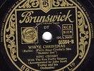 THE CLASSIC XMAS 78 BING CROSBY - WHITE CHRISTMAS UK BRUNSWICK 03384 E-