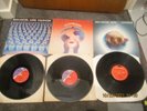 JEAN MICHEL JARRE X 3 ,EQUINOXE, RENDEVOUS & OXYGENE VINYL LP'S EX CONDITION