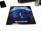 Ride the Lightning Metallica 1984 Vinyl Elektra Records 2nd Press? album lp