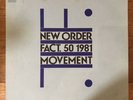 new order vinyl. Movement. 1981 Pressing. Record in great condition, Sleeve fair