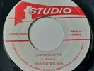 Ernest Wilson - Undying Love / Version - Rare Reggae 45 - Studio One - VG