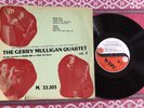 Lp 33Trs /25cm THE GERRY MULLIGAN QUARTET Volume 2/Swing M.33305- Bernie 'S Tune