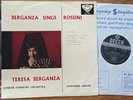 BERGANZA SINGS ROSSINI / GIBSON, DECCA STEREO SXL 2132 WBG FIRST ED 1959