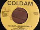 CHUCK BENSON & THE GOSPEL SEARCHERS You Got A Friend Rare Sweet Soul Coldam 45
