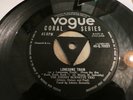 THE JOHNNY BURNETTE TRIO - HONEY HUSH / LONESOME TRAIN - UK 1ST TRI - VG+