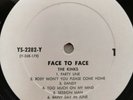 The Kinks PROMO Face to Face YS-2282-Y LP Vinyl White Label JAPAN