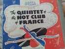 78 RPM Quintet of Hot Club of France  no.207 Django Reinhardt Stephane Grappelly