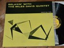 Miles Davis Relaxin EX DG NJ Prestige lp John Coltrane Red Garland Paul Chambers