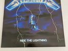LP METALLICA - Ride the Lightning - OIS Textblatt  - 1984 MFN 27