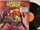 Unseen Terror – Human Error LP 1987 Earache – MOSH 4 United Kingdom EX/EX