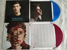 Shawn Mendes Handwritten Blue Vinyl  Shawn Mendes Self titled Magenta Vinyl Rare