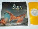 STYX Equinox LP 1975 A&M Records Canada GOLD YELLOW CLEAR COLORED VINYL VG+/NM