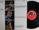 RARE & EX+  JACQUELINE DU PRE ELGAR CELLO CON BARBIROLLI 1965 HMV UK STEREO LP