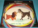 WALT DISNEY'S LADY AND THE TRAMP LP '64  SONGS FROM THE FILM / DISNEYLAND SEALED