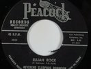 Gospel Popcorn Soul 45 REVEREND CLEOPHUS ROBINSON Elijah Rock PEACOCK VG+ HEAR