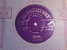 UK GOLD HMV REMOVABLE/REPLACEABLE CENTRE-ELVIS PRESLEY-HOUND DOG-VG+