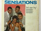 The SENSATIONS let me in / music  Argo LP 4022 VG++ wlp 1st DG doo-wop Chess