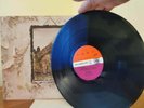 Led Zeppelin IV UK Red Plum VERSION 1 Feather Inverted VG+ copy