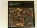 Bill Evans Trio--explorations L P