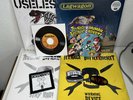 Fat Wreck LP Record Lot: Teenage Bottlerocket Lagwagon Useless ID + Punk Patches