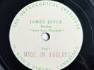 rare 78 rpm  1929 UK  James Joyce record reading Finnegans Wake Anna Livia