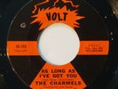 Funk Soul 45 - The Charmels ?– As Long As I've Got You - Volt OG Pressing  HEAR