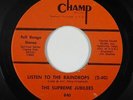 Soul Gospel 45 - Supreme Jubilees - Listen To The Raindrops - Champ - mp3