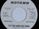 Northern Soul 45 FOUR TOPS It's The Same Old Song MOTOWN promo HEAR