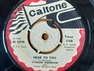 YVONNE HARRISON/CLAUDETTE THOMAS : NEAR TO YOU/ROSES ARE RED MY LOVE Vinyl 45