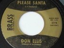 Don Ellis - Please Santa / I'm Hurtin - Rare R&B Doo Wop Brass 277 Hear Both