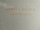 GILBERT & SULLIVAN  H.M.S. PINAFORE - SHELLAC 12