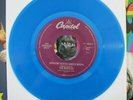 Beatles  RARE  ( WHILE MY GUITAR GENTLY WEEPS ) M/M BLUE VINYL JUKE BOX  45