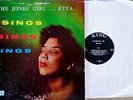 ETTA JONES - THE JONES GIRL...ETTA SINGS SINGS SINGS  - KING 544 - 1958 LP