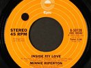 MINNIE RIPERTON: inside my love / don't let anyone bring you down EPIC 7