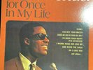 Authentic Stevie Wonder FOR ONCE IN MY LIFE / Vinyl LP / Mint Never Played