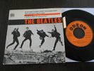 THE BEATLES  FRENCH EP SOE 3741 SHE LOVES YOU ORIGINAL languette
