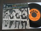 THE BEATLES  FRENCH EP SOE 3756 IF I FELL  avec  languette
