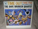 DAVE BRUBECK QUARTET   TIME OUT  IN SHRINK  EXCELLENT+ 1961 MONO LP 2 EYE CL1397